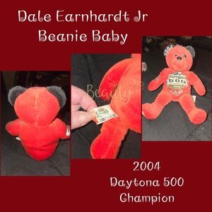 Dale Earnhardt Jr. Beanie Baby, 2004 Daytona 500 Champion